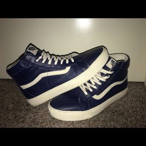 Vans SK8 Hi size 13 Blue leather